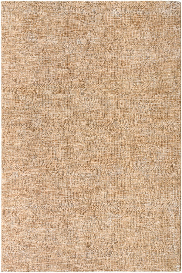 Livabliss Masterpiece Polyester Fringe Area Rug for Modern Living Room or Dining Space Light Gray, Bei 7'10" x 10'2" MPC2306-710102