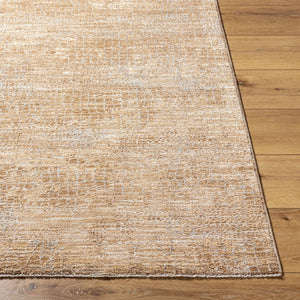 Livabliss Masterpiece Polyester Fringe Area Rug for Modern Living Room or Dining Space Light Gray, Bei 7'10" x 10'2" MPC2306-710102
