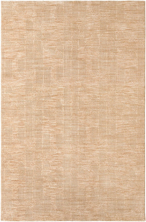 Livabliss Masterpiece Turkish Machine Woven Polyester Area Rug with Fringe for Formal Living Rooms Beige, Tan 2'7" x 3'11" MPC2310-27311