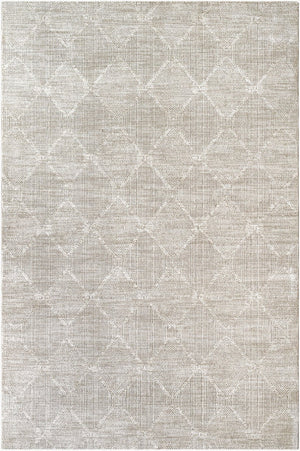 Livabliss Masterpiece Traditional Fringe Area Rug Turkey Woven Polyester Formal Living Room Floor Light Gray, Cre 10' x 13'11" MPC2313-101311