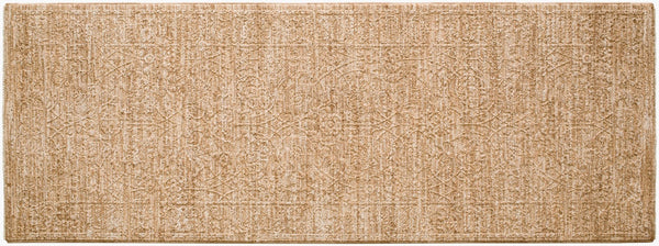 Livabliss Masterpiece Traditional Fringe Area Rug Turkey Woven Polyester Formal Living Room Beige, Tan 2'7" x 7'3" MPC2314-2773
