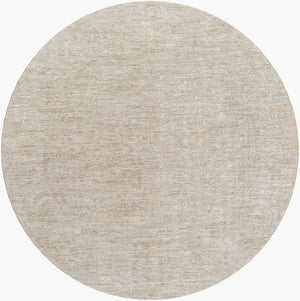 Livabliss Masterpiece Traditional Fringe Area Rug Polyester Woven Formal Living Room Accent Light Gray, Med 6'7" x 6'7" MPC2315-67RD