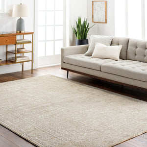 Livabliss Masterpiece Traditional Fringe Area Rug Polyester Woven Formal Living Room Accent Light Gray, Med 12' x 15' MPC2315-1215