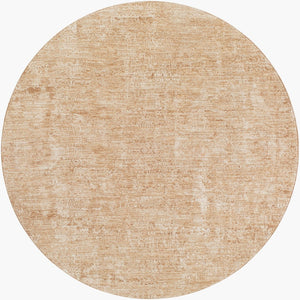 Livabliss Masterpiece Traditional Fringe Area Rug Polyester Woven Living Room Floor Accent Beige, Tan 7'10" x 7'10" MPC2316-710RD