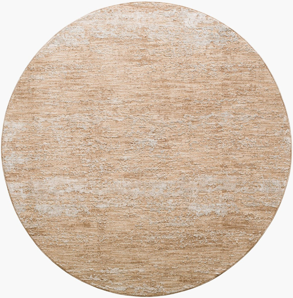 Livabliss Masterpiece Traditional Fringe Area Rug Turkey Woven Cotton Blend Living Room Accent Medium Gray, Be 5'3" x 5'3" MPC2318-53RD