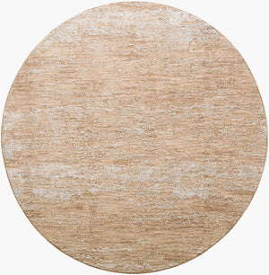 Livabliss Masterpiece Traditional Fringe Area Rug Turkey Woven Cotton Blend Living Room Accent Medium Gray, Be 5'3" x 5'3" MPC2318-53RD