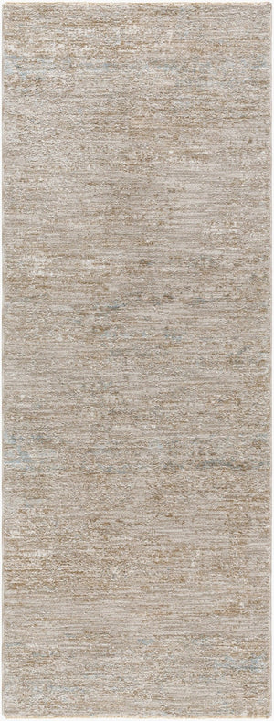 Livabliss Masterpiece Traditional Fringe Area Rug Turkey Woven Cotton Blend Living Room Anchor Light Gray, Med 2'7" x 7'3" MPC2319-2773