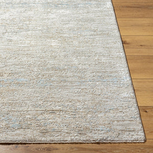 Livabliss Masterpiece Traditional Fringe Area Rug Turkey Woven Cotton Blend Living Room Anchor Light Gray, Med 2'7" x 7'3" MPC2319-2773