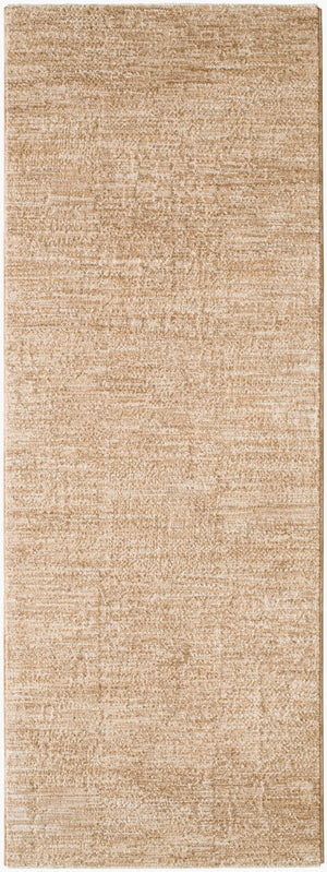 Livabliss Masterpiece Traditional Turkish Machine Woven Polyester Rug with Fringe for Large Rooms Beige, Tan 2'7" x 7'3" MPC2320-2773