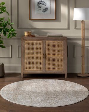 Livabliss Masterpiece Turkish Polyester Area Rug with Fringe Traditional Pattern for Living Rooms Medium Gray, Li 7'10" x 7'10" MPC2322-710RD