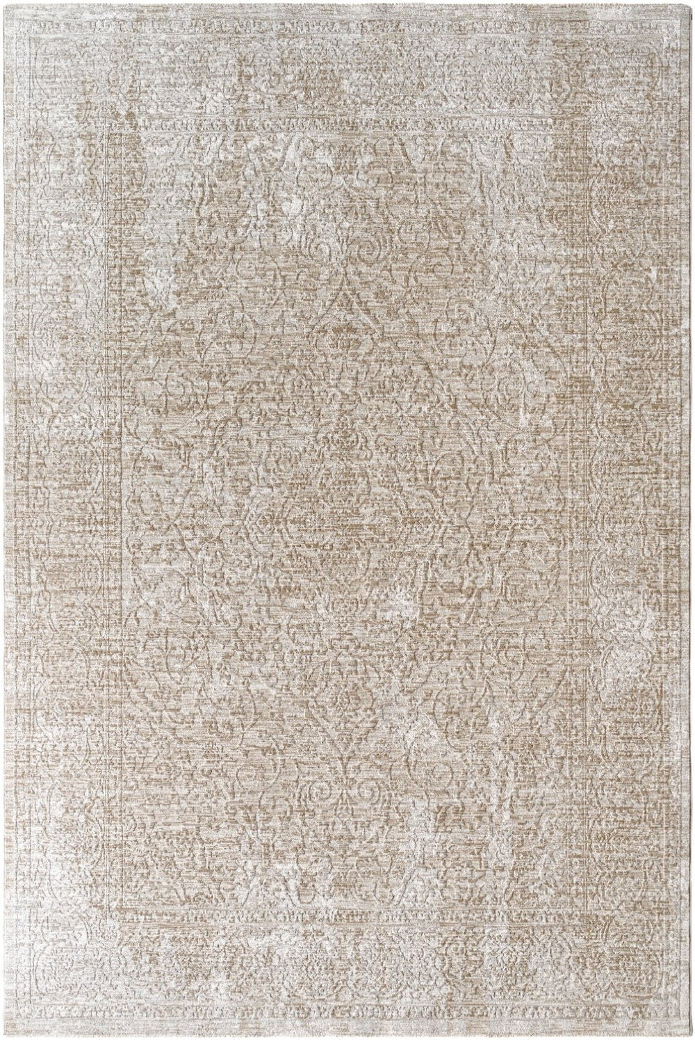 Livabliss Masterpiece Turkish Polyester Area Rug with Fringe Traditional Pattern for Living Rooms Medium Gray, Li 9' x 12'2" MPC2322-9122