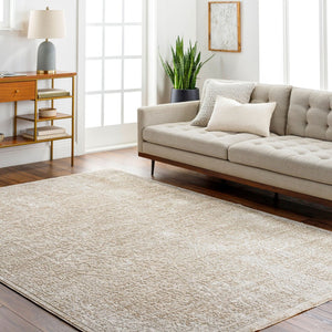 Livabliss Masterpiece Turkish Polyester Area Rug with Fringe Traditional Pattern for Living Rooms Medium Gray, Li 9' x 12'2" MPC2322-9122