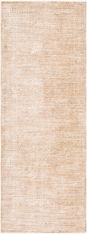 Livabliss Masterpiece Turkish Polyester Area Rug with Fringe Traditional Pattern for Living Rooms Light Beige, Be 2'7" x 10' MPC2323-2710