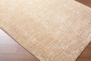 Livabliss Masterpiece Turkish Polyester Area Rug with Fringe Traditional Pattern for Living Rooms Light Beige, Be 2' x 2'11" MPC2323-2211