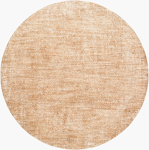 Livabliss Masterpiece Turkish Polyester Area Rug with Fringe Traditional Pattern for Living Rooms Light Beige, Be 5'3" x 5'3" MPC2323-53RD