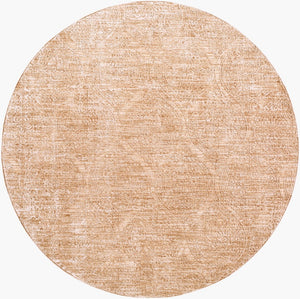 Livabliss Masterpiece Turkish Inspired Area Rug with Fringe Polyester Weave for Formal Living Rooms Light Beige, Be 6'7" x 6'7" MPC2325-67RD
