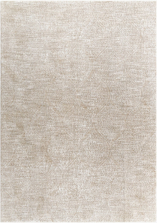 Livabliss Masterpiece Turkish Inspired Polyester Area Rug with Fringe Trim for Living Dining Rooms Light Sage, Sag 2'7" x 3'11" MPC2326-27311