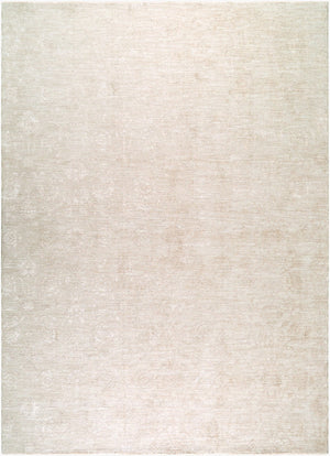 Livabliss Masterpiece Traditional Fringe Area Rug Machine Woven Polyester for Formal Living Rooms White, Cream 2'7" x 10' MPC2329-2710