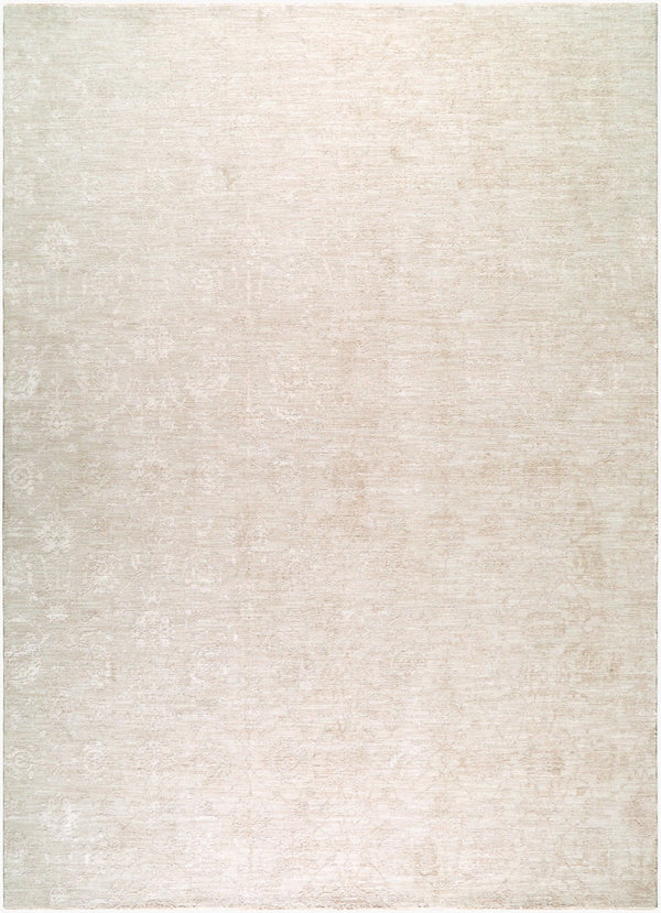 Livabliss Masterpiece Traditional Fringe Area Rug Machine Woven Polyester for Formal Living Rooms White, Cream 2'7" x 10' MPC2329-2710