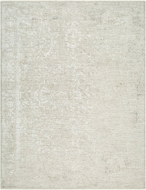 Livabliss Masterpiece Traditional Medallion Area Rug Soft Polyester Pile for Living Dining Rooms Cream 2'7" x 10' MPC2331-2710