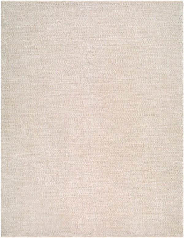 Livabliss Masterpiece Traditional Medallion Polyester Area Rug with Fringe for Large Living Rooms Cream 7'10" x 10'2" MPC2333-710102