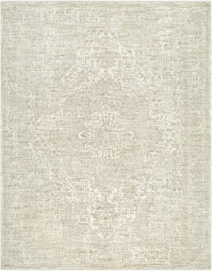Livabliss Masterpiece Traditional Medallion Area Rug Polyester Pile Fringe Border Living Room Tan, Light Brow 2' x 2'11" MPC2336-2211