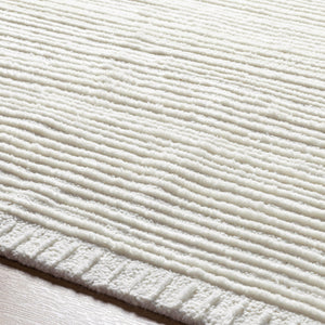 Manpura MPR-2300 9' x 12' Handmade Rug MPR2300-912  Pearl, Off-White, Beige Surya