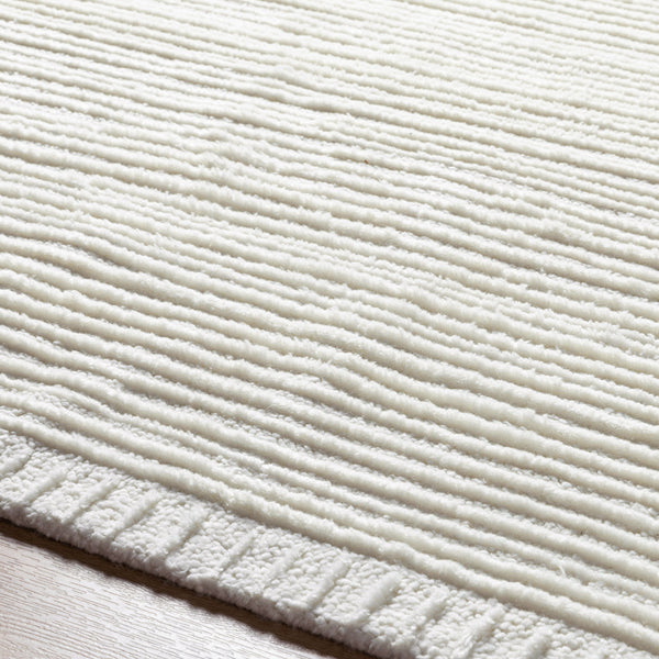 Manpura MPR-2300 9' x 12' Handmade Rug MPR2300-912  Pearl, Off-White, Beige Surya