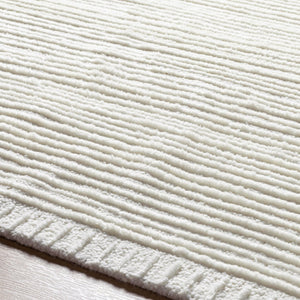 Surya Manpura Handmade Wool Rug 2' X 3' - Luxurious Hand-knotted Design For Sophisticated Home Decor Ivory Wool Mpr2300-23