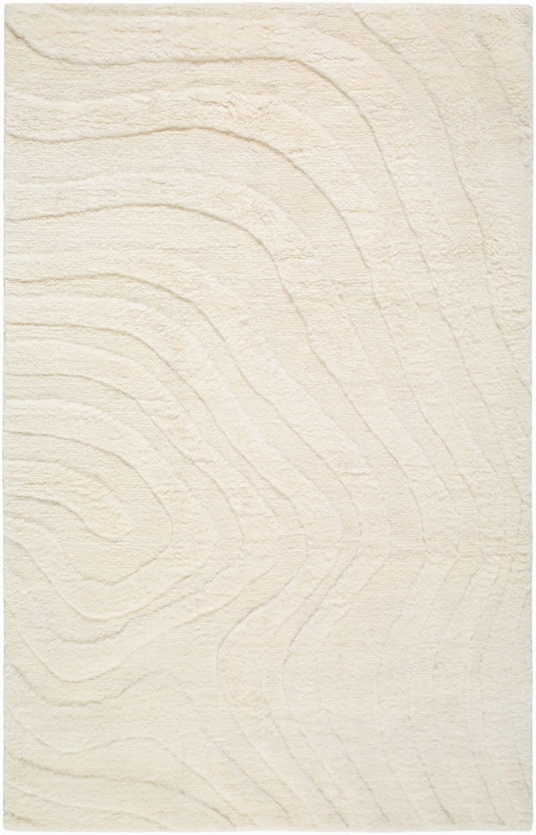 Surya Manpura Hand Knotted New Zealand Wool Rug Minimalist Artisan Accent for Modern Interiors 9' x 12' Rectangle MPR2304-912