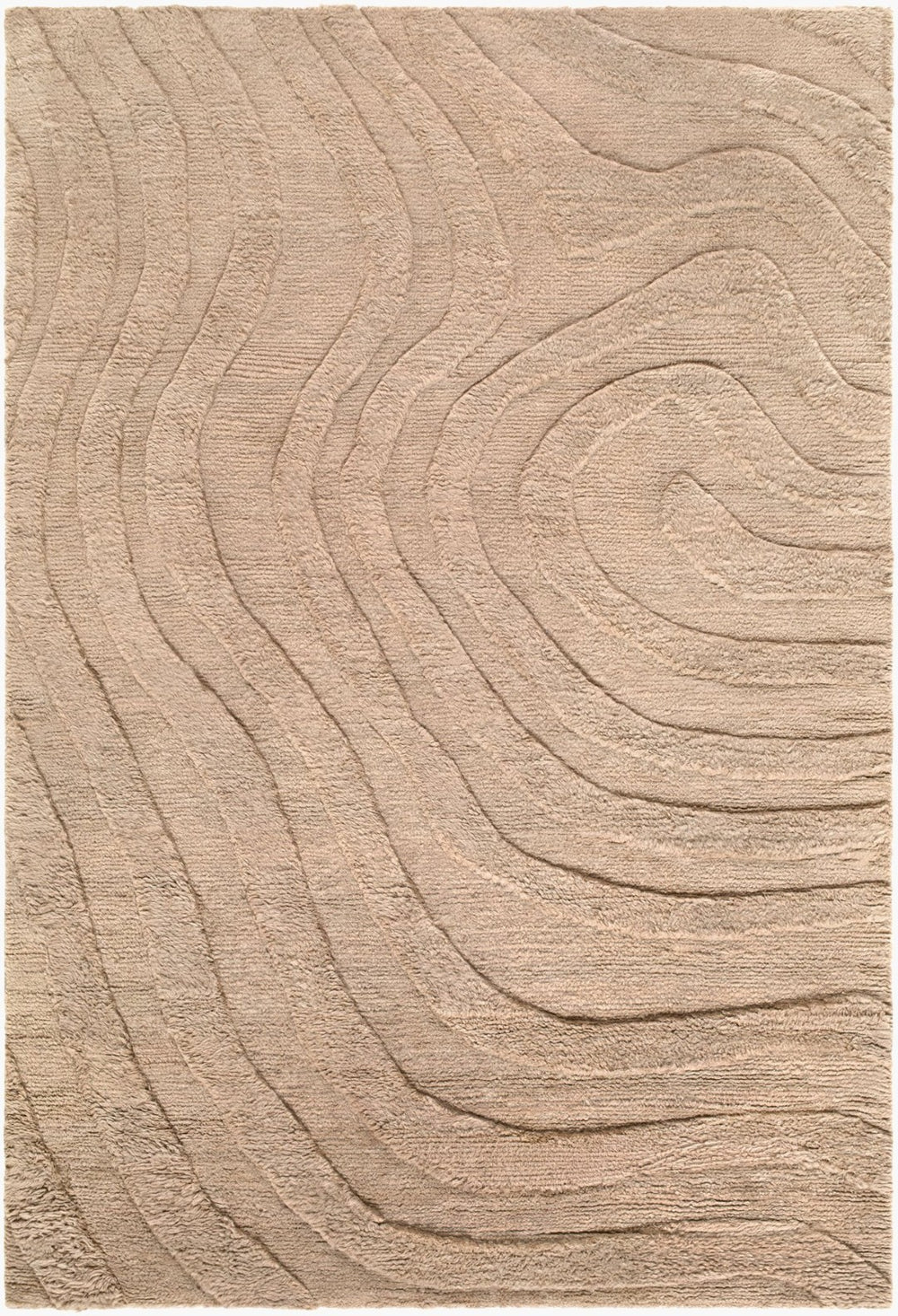 Surya Manpura Hand Knotted New Zealand Wool Rug Artisan Crafted for Entryways and Bedside 2' x 3' Rectangle MPR2305-23
