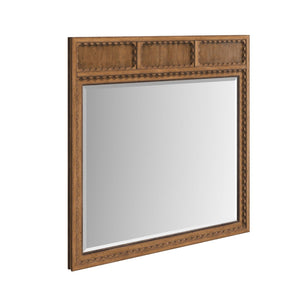 A.R.T. Furniture Harbor Dresser Mirror - Timeless Rustic Elegance with Warm Wood Frame for Contemporary & Traditional Spaces 338121-2731