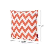 Christopher Knight Home® Noble House Marisol Chevron Square Pillow