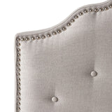 Christopher Knight Home® - Noble House - Silas Contemporary Fabric Full/Queen Headboard