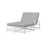 Bristol Double Chaise in Canvas Natural w/ Self Welt SW501-99-5404 Sunset West