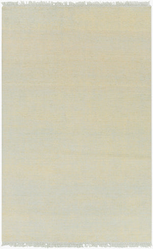 Surya Mirabella Hand-knotted 2' X 3' Rug | Durable Wool, Cotton & Viscose For High Traffic Areas, Unique Design Ice Blue Wool,Cotton,Viscose Mrb3001-576