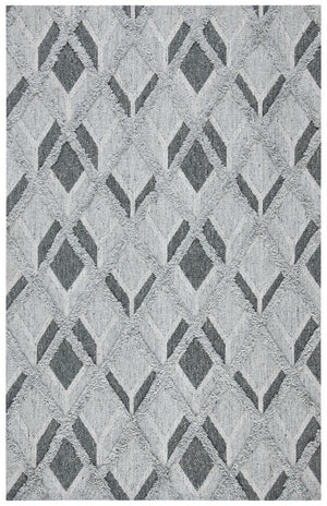 Safavieh Marbella 602 Hand Loomed Contemporary Rug Grey / Charcoal MRB602F-4
