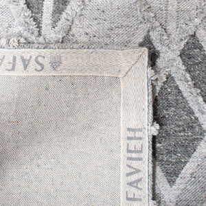 Safavieh Marbella 602 Hand Loomed Contemporary Rug Grey / Charcoal MRB602F-4