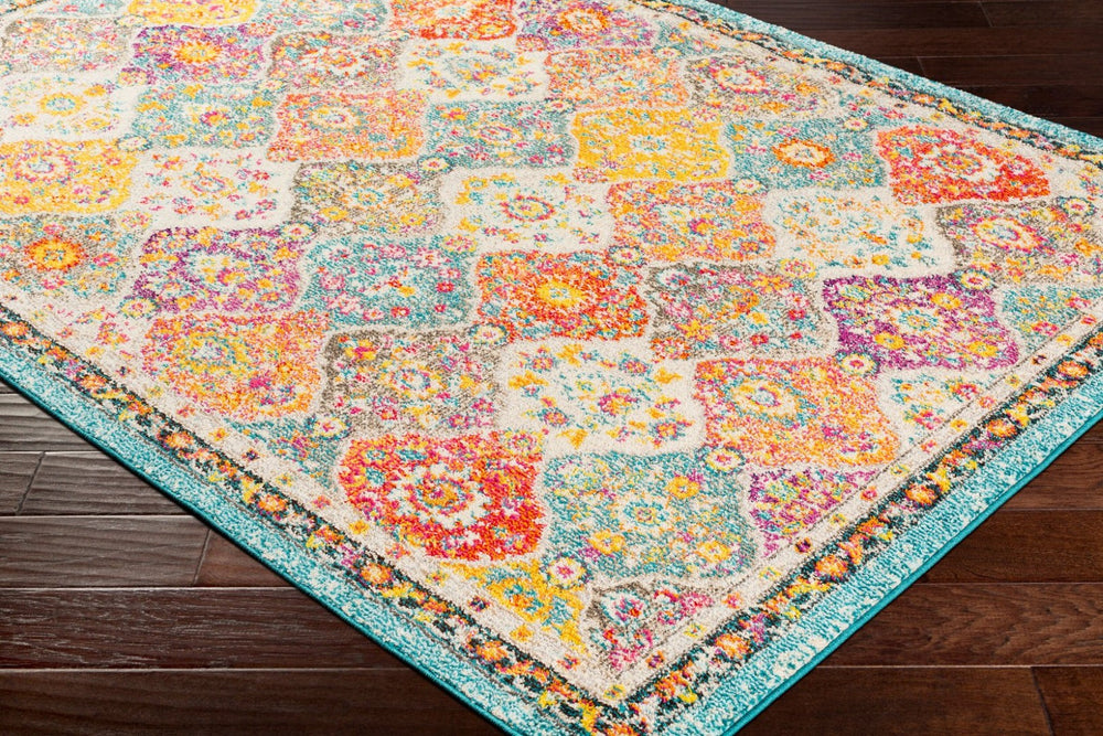 Livabliss Morocco Traditional Medallion Polypropylene Area Rug for Living and Dining Rooms MRC2313-679