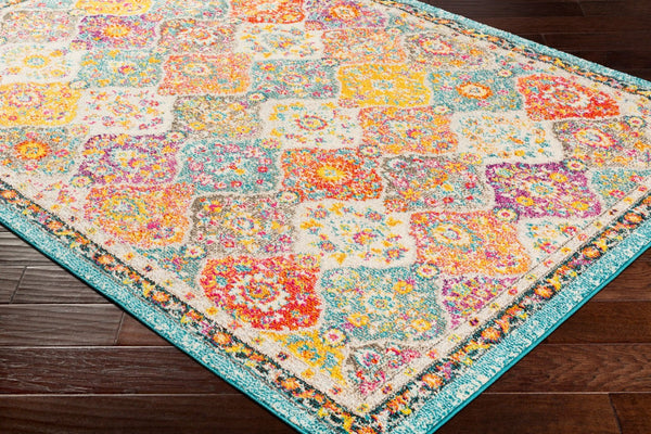 Livabliss Morocco Traditional Medallion Polypropylene Area Rug for Living and Dining Rooms MRC2313-679