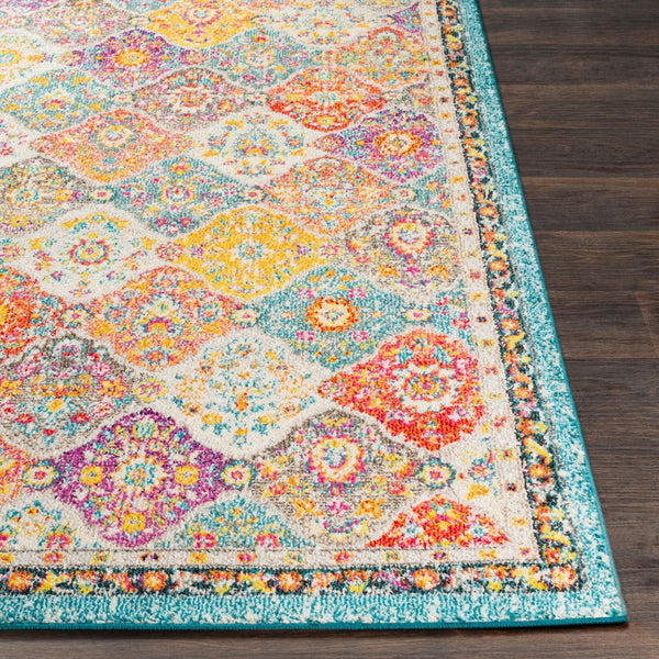 Livabliss Morocco Traditional Medallion Polypropylene Area Rug for Living and Dining Rooms MRC2313-679