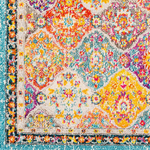 Livabliss Morocco Traditional Medallion Polypropylene Area Rug for Living and Dining Rooms MRC2313-679