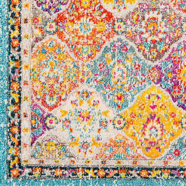 Livabliss Morocco Traditional Medallion Polypropylene Area Rug for Living and Dining Rooms MRC2313-679