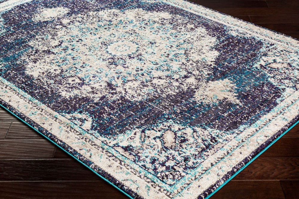 Livabliss Morocco Traditional Medallion Polypropylene Indoor Rug for Entryway or Bedroom Accent MRC2322-23