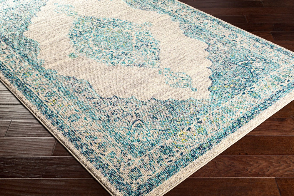 Livabliss Morocco Moroccan Geometric Polypropylene Accent Rug for Entryway Bathroom or Bedside MRC2332-23