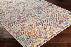 Livabliss Morocco Global Geometric Polypropylene Accent Rug for Entryway or Bohemian Layering MRC2334-23