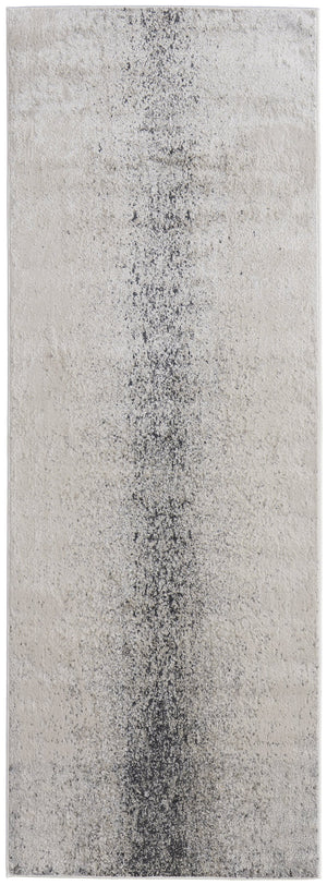 Feizy Rugs Astra Abstract Watercolor Rug – Elevate Your Space With Luxurious Metallic Designs And Soft Texture Ivory,Gray,Black Polyester,Polypropylene Ara39l2fivygryi71