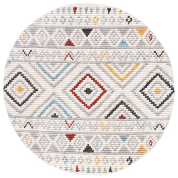 Safavieh Marrakesh 300 Power Loomed  Rug Ivory / Grey MRK300A-9