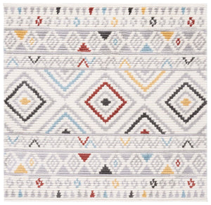Safavieh Marrakesh 300 Power Loomed  Rug Ivory / Grey MRK300A-9