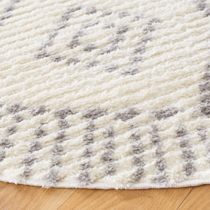 Safavieh Marrakesh 306 Power Loomed  Rug Ivory / Grey MRK306A-9